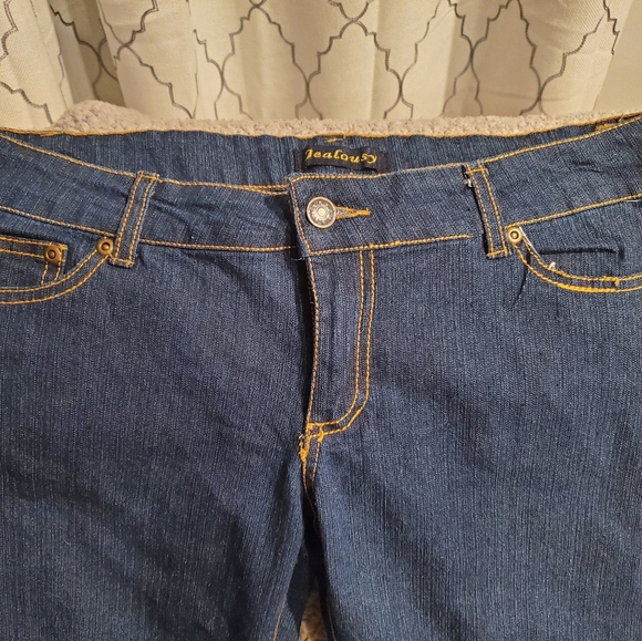 NWT Jealousy Stretch Straight Leg Jeans Size 7 B7 - Picture 2 of 3